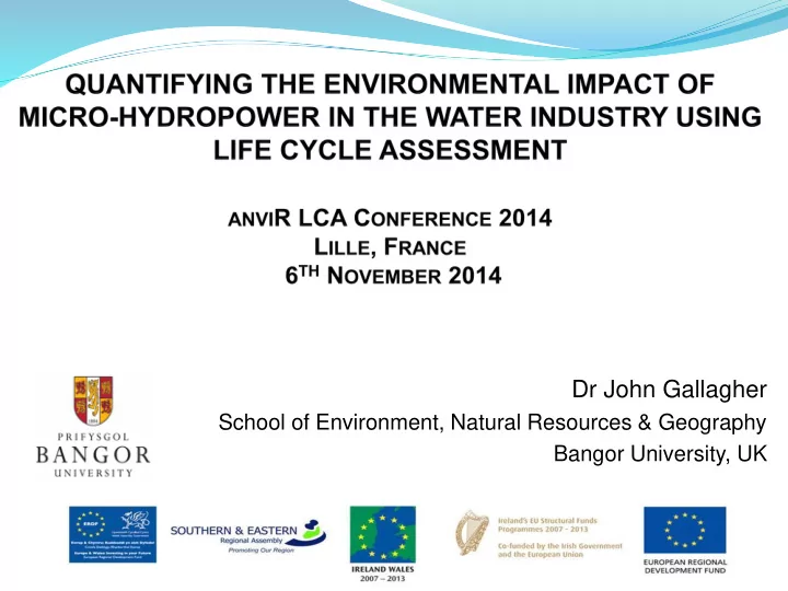 dr john gallagher