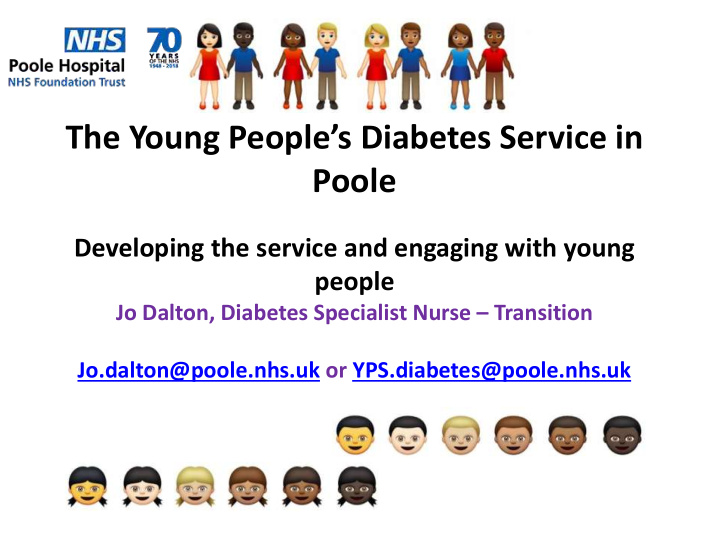 the young people s diabetes service in poole