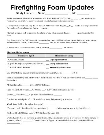 A ____________ F_____      F__________      F_______  AFFF works by creating a _______ that stays