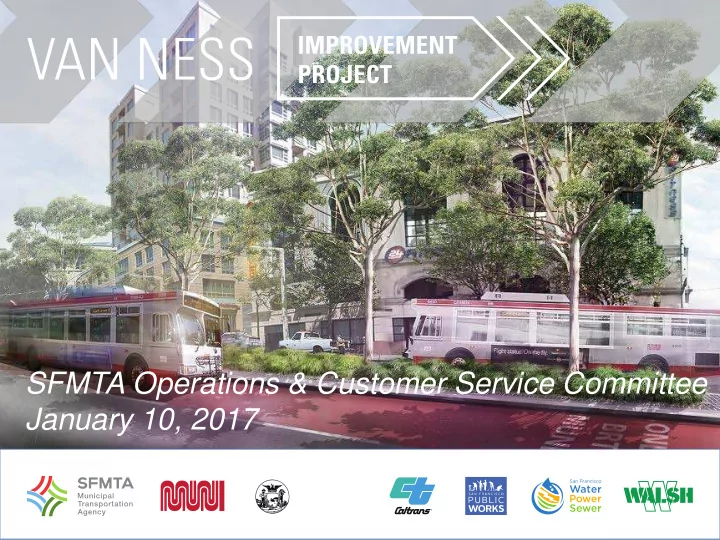 sfmta operations customer service committee january 10