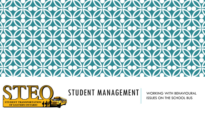 student management