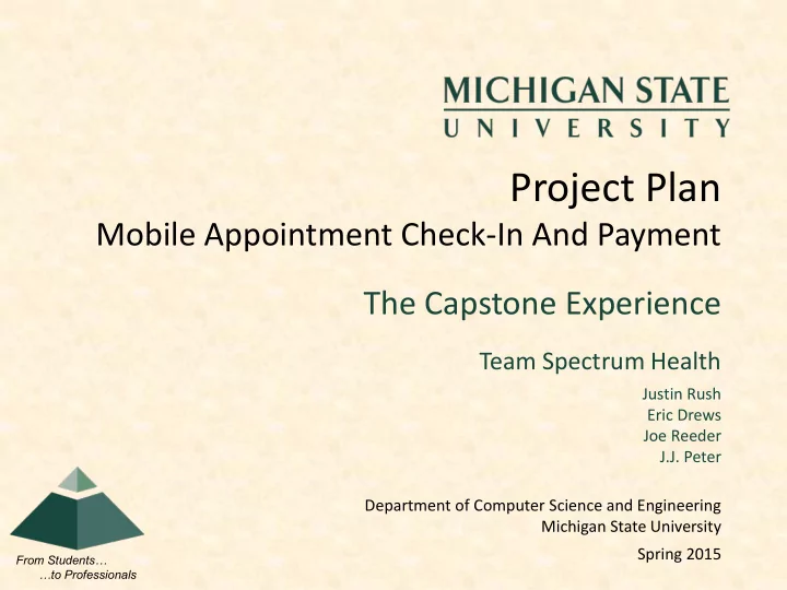 project plan