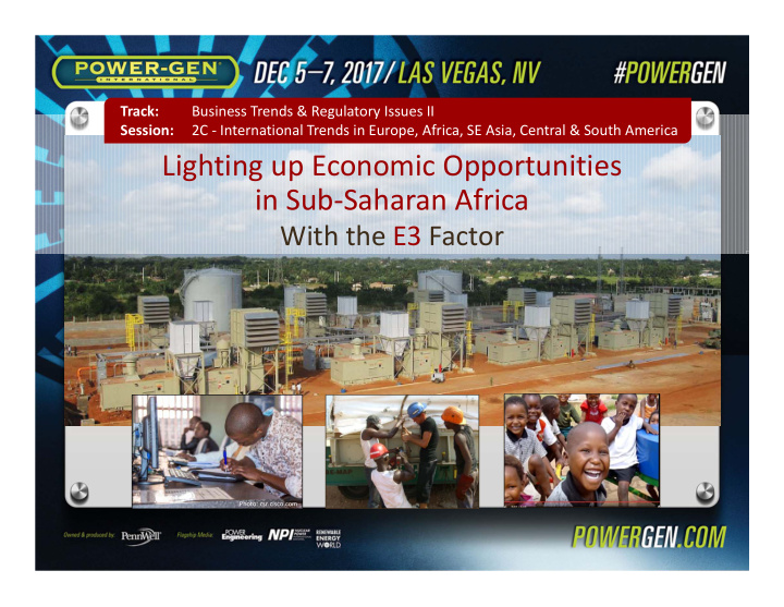 lighting up economic opportunities in sub saharan africa
