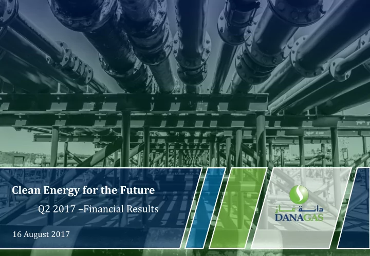 clean energy for the future