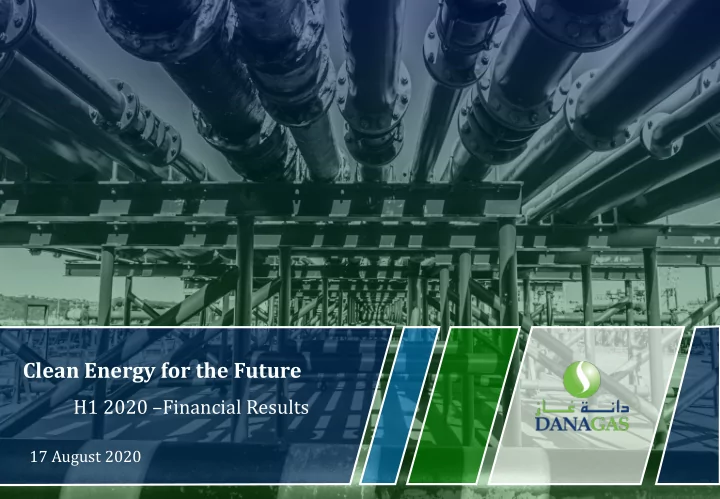 clean energy for the future
