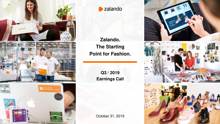 zalando the starting point for fashion