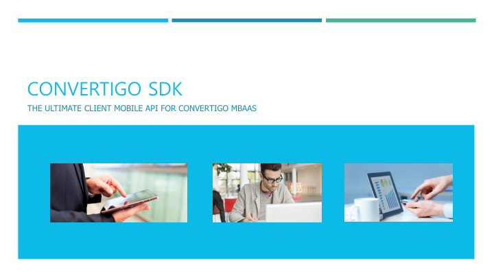 convertigo sdk