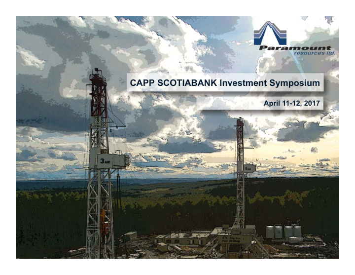 capp scotiabank investment symposium