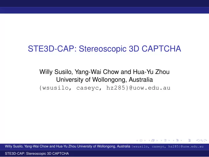 ste3d cap stereoscopic 3d captcha