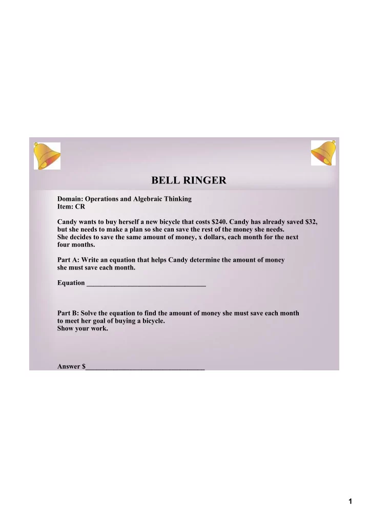 bell ringer