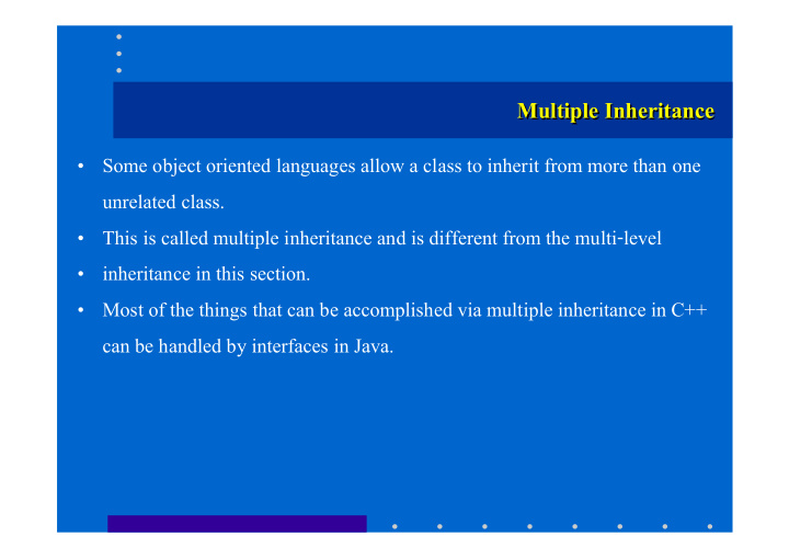 multiple inheritance multiple inheritance