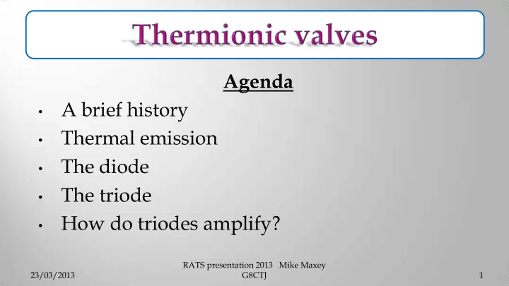 thermal emission