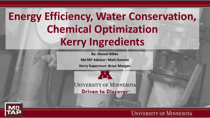 energy efficiency water conservation