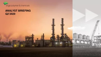 ANALYST BRIEFING  Q22020  Engro Polymer &amp; Chemicals Limited  International Business Context