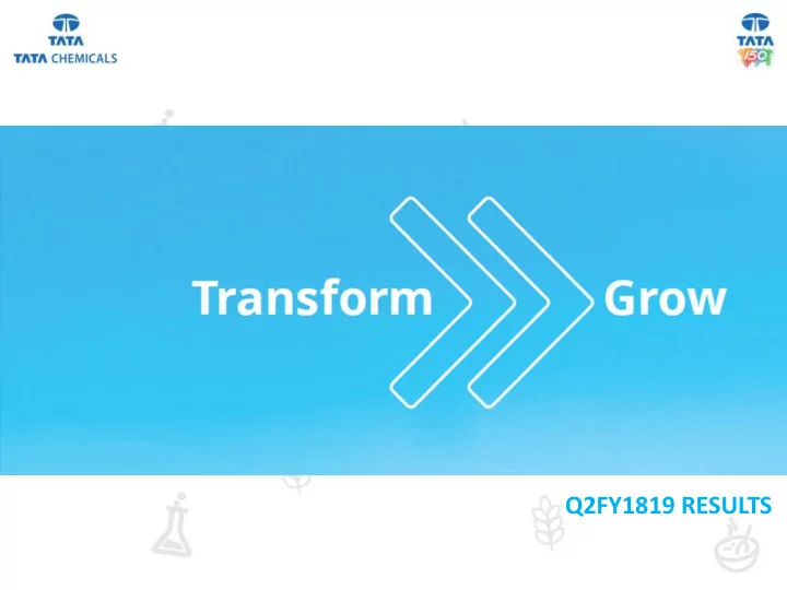 q4 and fy17 18 results q2fy1819 results board approval on