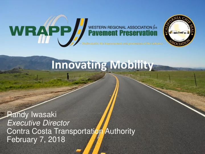 innovating mobility