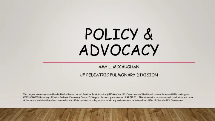 policy
