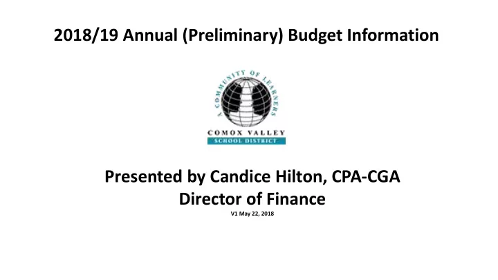 director of finance
