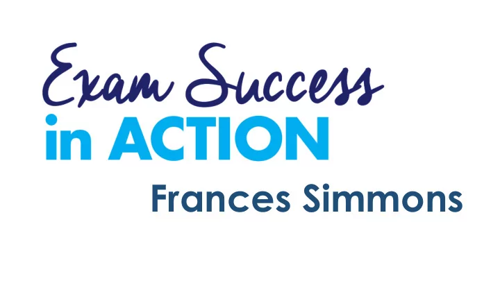 frances simmons get some motivation purpose mastery