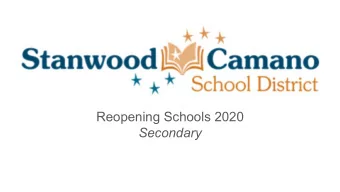Reopening Schools 2020  Secondary  Student Daily/Weekly Schedule  What does my students daily