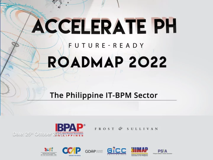 date 25 th october 2016 it bpm transformation journey