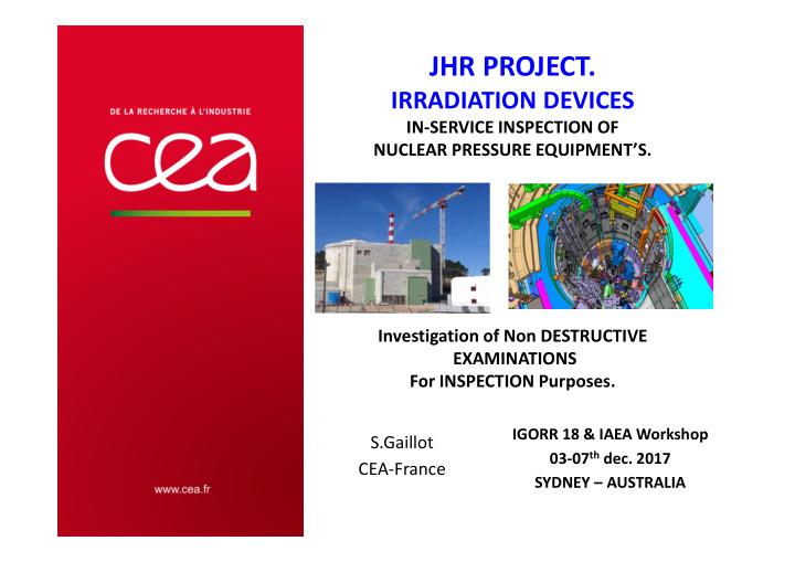 jhr project