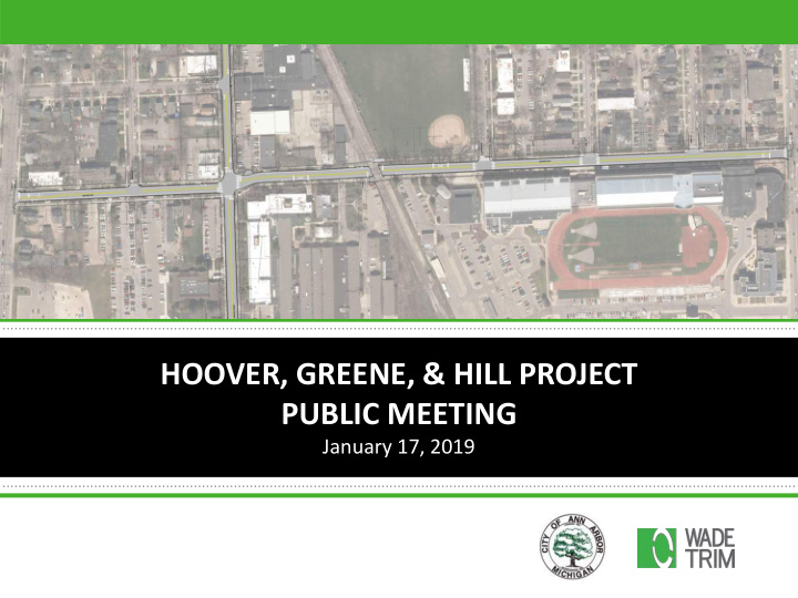 hoover greene hill project public meeting