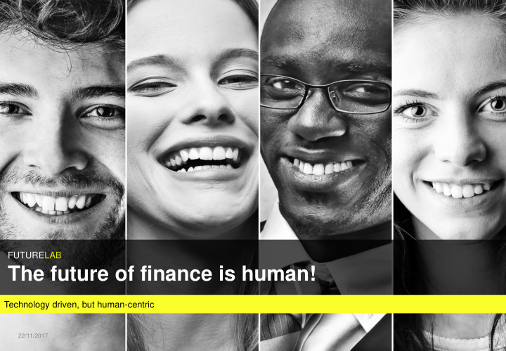 the future of finance is human