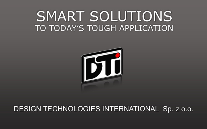 smart solutions