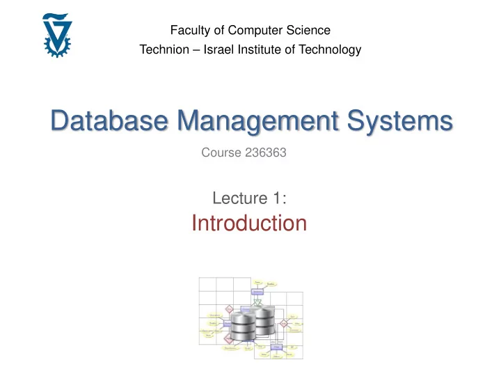 database management systems