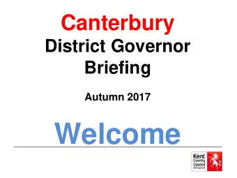 Welcome  Agenda  1. Outline of the meeting- Lorraine Monkhouse.  Area Governance Officer, East