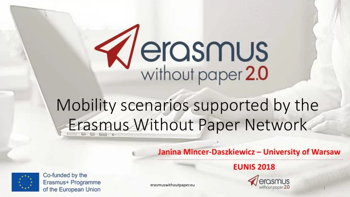 erasmus without paper network
