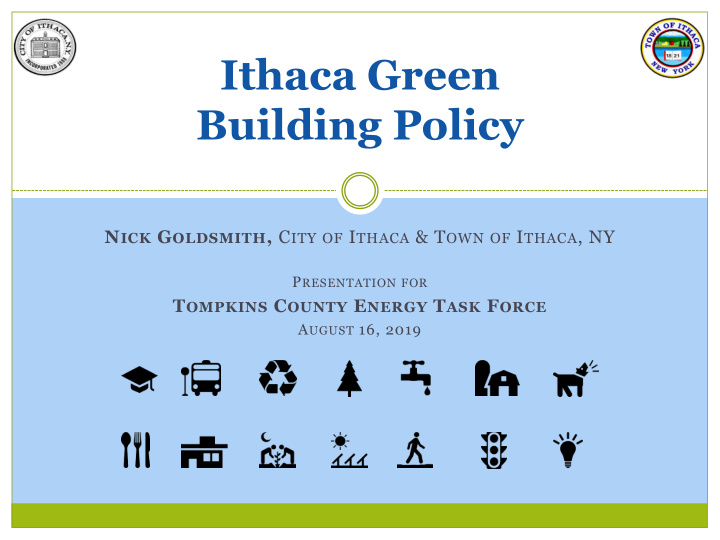 ithaca green building policy