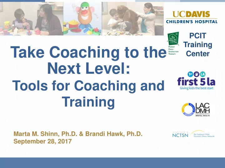 take coaching to the