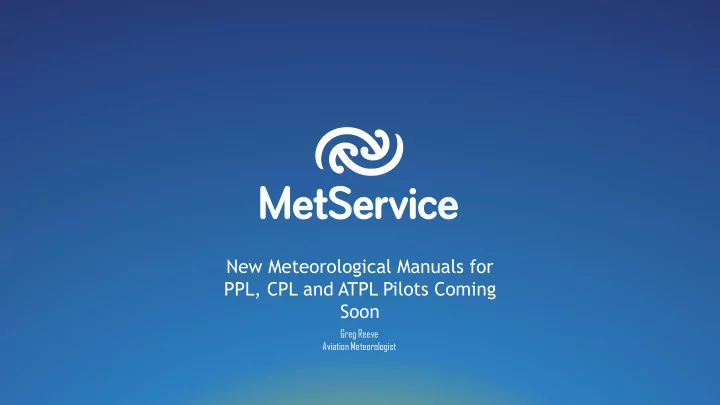 ppl cpl and atpl pilots coming
