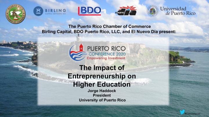 the impact of entrepreneurship on higher education