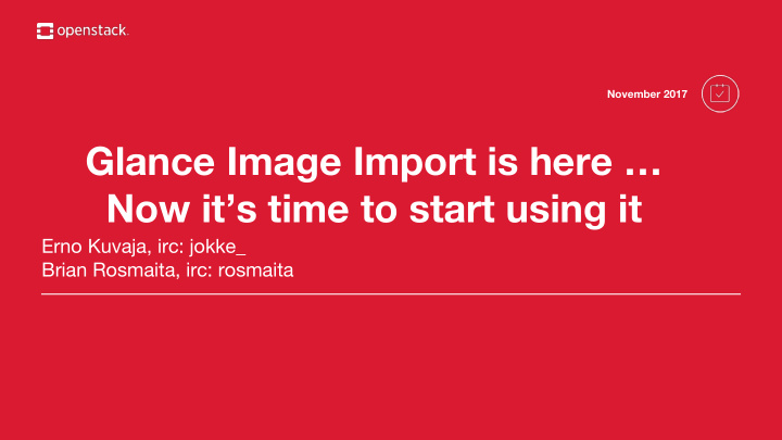 glance image import is here now it s time to start using