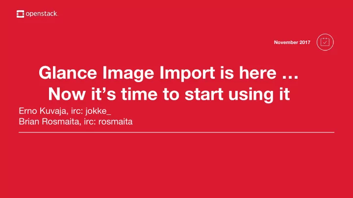 glance image import is here now it s time to start using