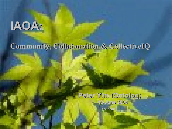 iaoa iaoa