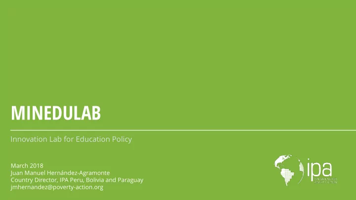 minedulab
