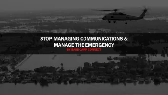 STOP  P MANA  NAGI  GING  NG COMMUNIC  UNICATIONS  TIONS &amp;  MANA  NAGE  GE THE  E EM  EMER