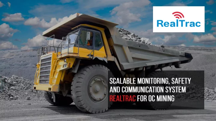 main applications 12 mines equipped including global