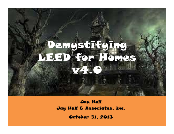 demystifying leed for homes v4 0