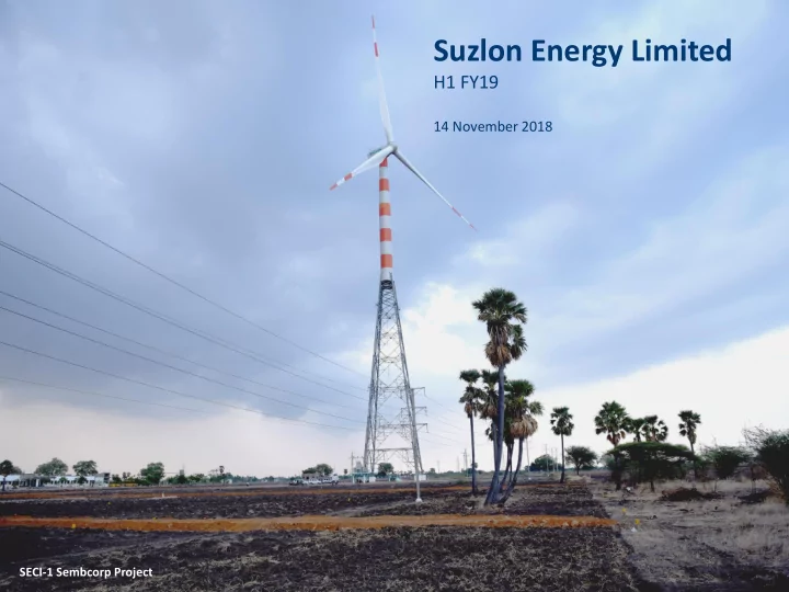 suzlon energy limited