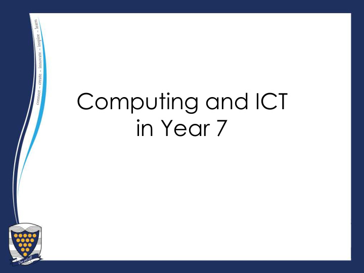 computing and ict