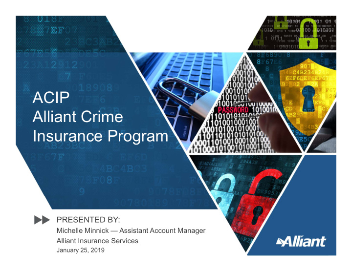 acip alliant crime insurance program
