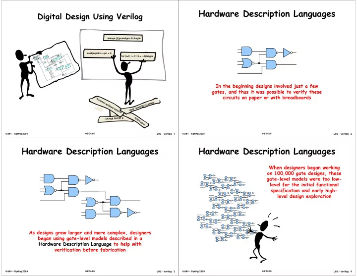 hardware description languages