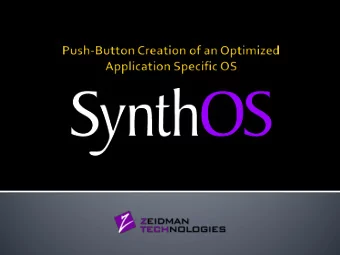 An operating system designed for use  in real-time systems, which is  Any computer