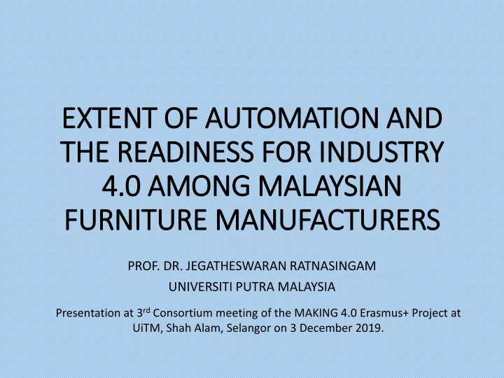 furniture manufacturers