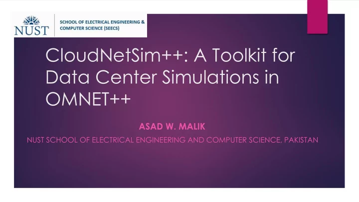 data center simulations in